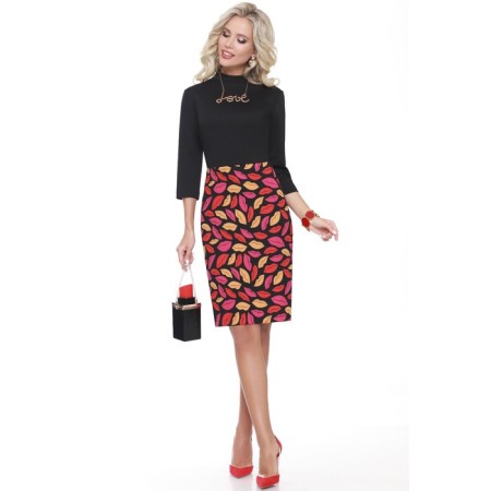 Women's dress "New plot", size 56-1