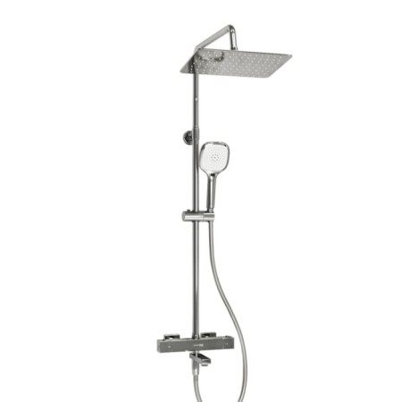 Show system Wasserkraft A199.069.065.087.ch Thermo, tropical shower, thermostat, chrome