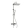 Show system Wasserkraft A199.069.065.087.ch Thermo, tropical shower, thermostat, chrome