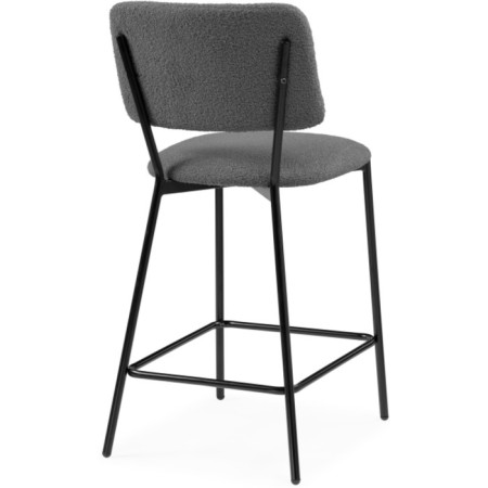 Bar REPARO Metal/Builder Fabric, black/gray 48x48x94 cm-4