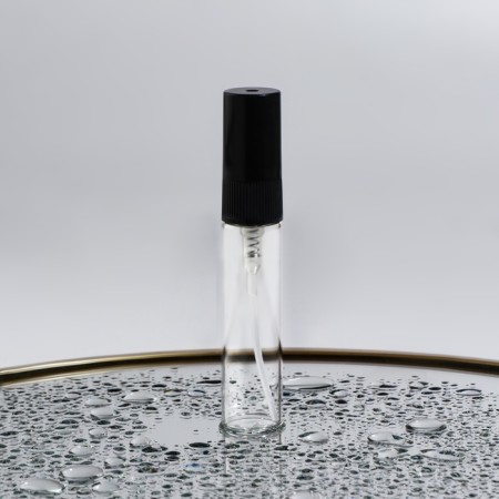 A bottle for storage, with a spray, 5 ml, packing - 5 pcs, black color-2