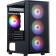 The ACCORD M203 case is black without BP ATX 2xusb2.0 1xusb3.0 1xusb3.1 Audio Bott PSU