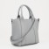 Bag Women's Tout with zipper, gray color