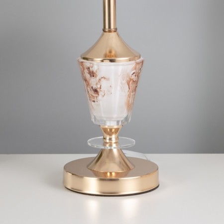 Viva table lamp E27 40W gold 25x25x47 cm Risalux-3