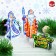 3D designer Figures "Santa Claus and Snow Maiden"