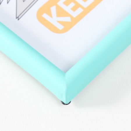 Photo frame plastic 21x30 cm 4 series, light turquoise-2