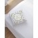 Decorative pillowcase "Easter motifs", on a zipper, size 45x45 cm