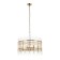 Suspended chandelier SIA 8xe14 40w, size 60x60x46-150 cm, bronze color