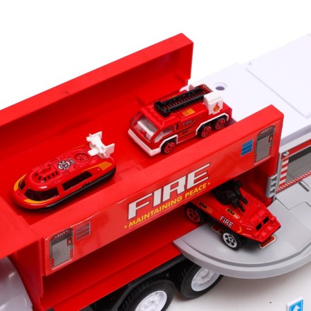 Parking "Fire Service", with the effect of smoke, light and sound-10