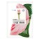 Foil ball 18 "Rose on a stick", the color is pink