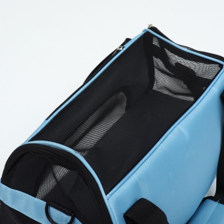 Meser-carrier bag, 43 x 21 x 30 cm, blue-10