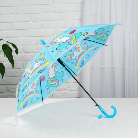 Children's umbrella "Unicorn" 80 × 80 × 65 cm, color mix-7