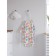 Apron kitchen with a photocrint "Caramel hearts", adjustable, size OS