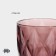 Glass magistro glass "cruise", 240 ml, pink color