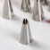 A set of pastry tunes, D = 1.8 cm, 6 pcs, Mix shape