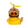 Duck with propeller yellow, golden helmet