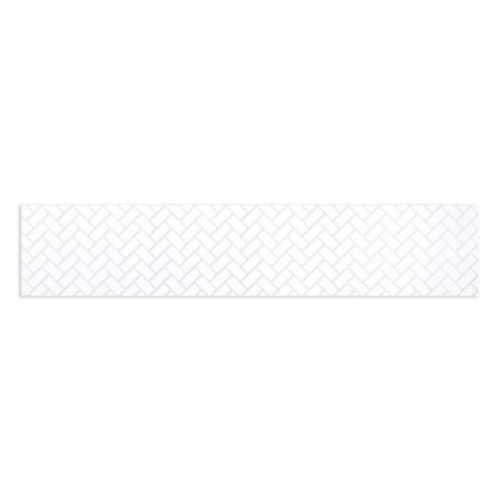Kitchen apron PVC "Chevron 542" 3000x600 mm