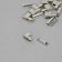 Lower limiter for lightning, with a nest, metal, No. 5, 10 pcs, Nickel color