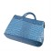 Road bag (B2783-03111) Artificial leather, blue, 1x730x43 cm