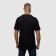 T -shirt male, black color/print mix, size m
