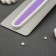 Spatula confectionery, 22.6 × 7.6 cm, purple color
