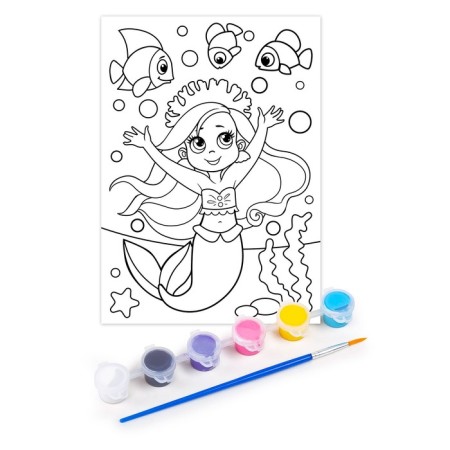 Set for creativity. Coloring with sparkles "Mermaid"-2