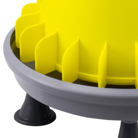 Bunker feeder for poultry at 15 kg, plastic, Arcus gyro-1