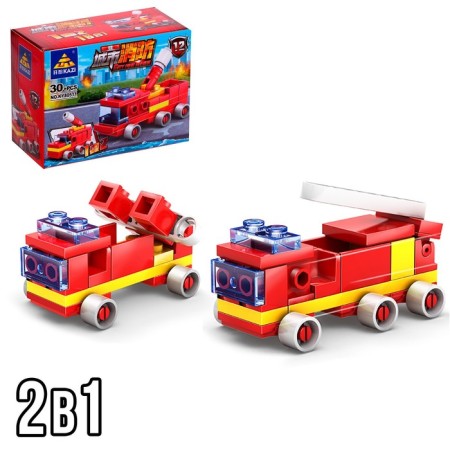 Designer Firefighters "Technique", 16 types, mix-9
