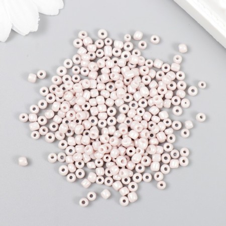 Beads "Zlatka" 08/0, 3 mm, 10 g 0974 beige-pink-1
