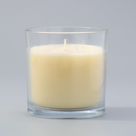 Aromatic giant in a glass "Vanilla lime", soy wax, 10x10 cm-2