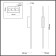 Remo Led 9W 3000k 600lm wall lamp 600lm