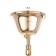 Lilet chandelier 3he14 40W white-gold 56x70x56 cm Bayerlux