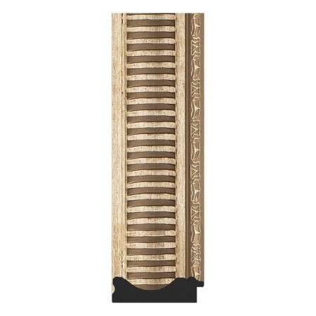 Mirror in the baguette frame, a silver aqueduct 93 mm, 67x87 cm-2