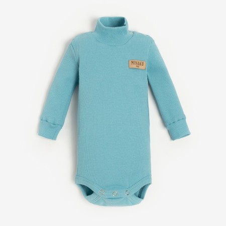 Bodi-waterolazka children's minku, turquoise color, height 62-68 cm