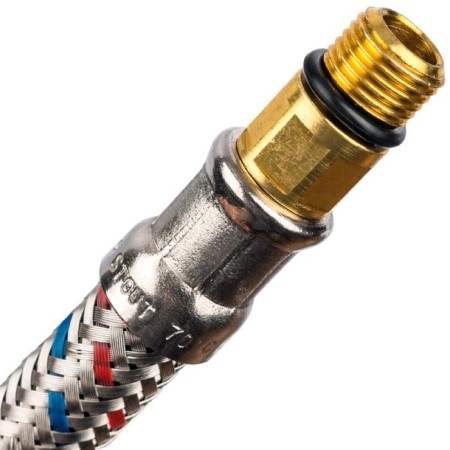 STOUT SHF-0015-181010, 3/8 "X M10, short fitting, 40 cm-1