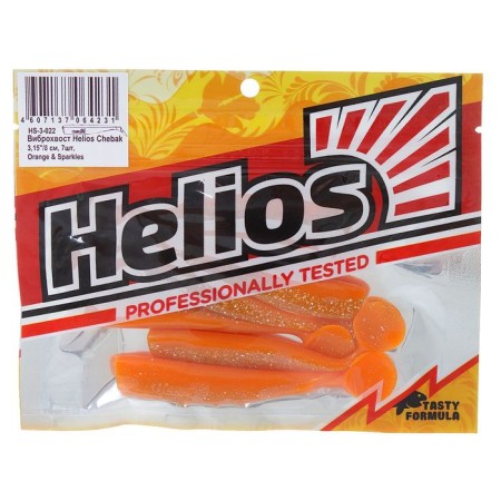 Vibro -high -high Helios Chebak Orange & Sparkles, 8 cm, 7 pcs. (HS-3-022)-1