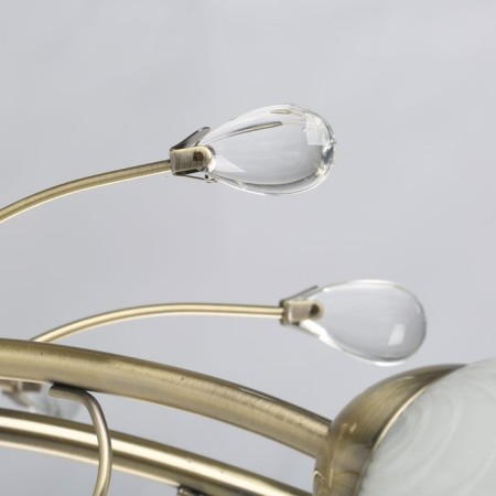 Chandelier "Flora", size 72x24x72 cm, 320W 8xe14-9