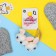 Hair elastic band "beasts" (set 2 pcs) bunnies, 3 cm