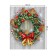 The tablecloth "New Year's bells", rectangular, Saten, size 120x145 cm
