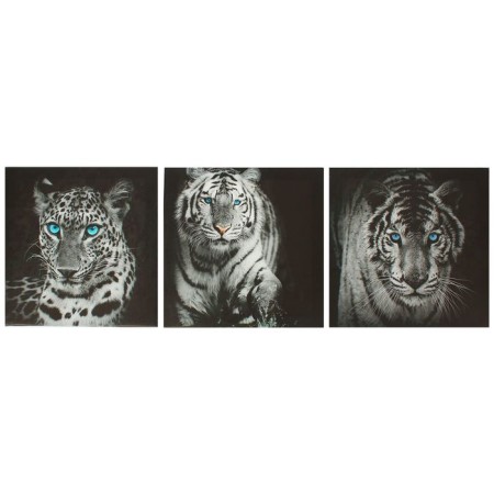 Modular painting on the subframe "cats" 3 pcs.-28*28cm; 28x84cm