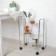 The floor floor is 3-section, on wheels, 50 × 26.5 × 63 cm, color chromium