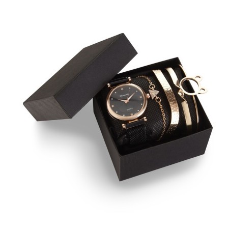 Women's gift set Rinnady 5 in 1: Watch and 4 bracelets-1