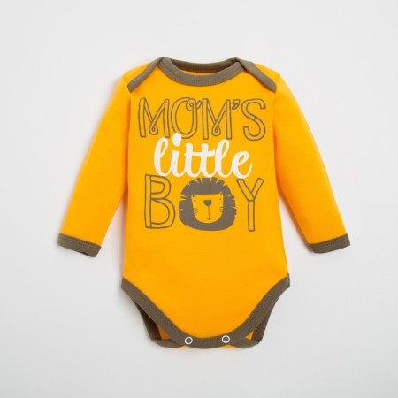 Body crumb I am Mom’s Boy, yellow, height 80-86 cm