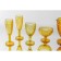 Glass Kremanka "Bosphorus", 350 ml, 12 × 11 cm, yellow color