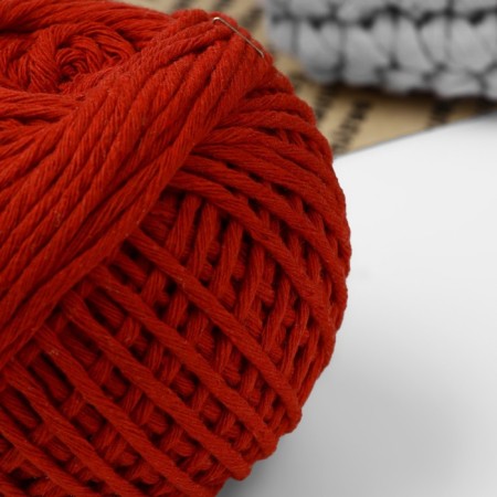 Shpagat for weaving, cotton, d = 3 mm, 100 m, color mix-1