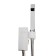 Mixer with hygienic shower Zein, cartridge ceramics 35 mm, brass, chrome