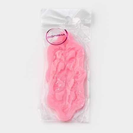 Mold Dolyana "Lepnin", silicone, 13 × 5.5 cm, color mix-4