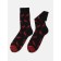 Men's cotton socks diwari happy "lizards", size 27, color black