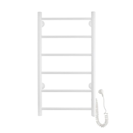 Electric towel Domoterm 109-6, 400x800 mm, right, white matte-1