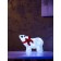 LED figure "Bear" 12 × 17 cm, acrylic, 20 LED, AAX2 batteries (not in the kit), white glow